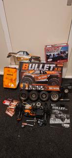 HPI Bullet 3.0 Nitro RC Auto(ook te ruilen voor rc auto), Hobby en Vrije tijd, Auto, Groter dan 1:32, Zo goed als nieuw, Ophalen