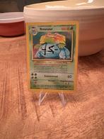 Venusaur 15/102 base set holo, Ophalen of Verzenden, Zo goed als nieuw