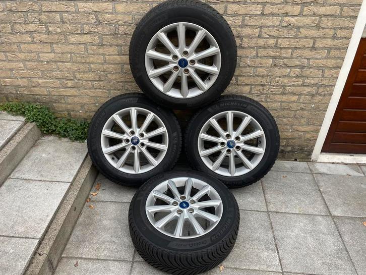 Ford Focus 16” wielen 205 55 16 Michelin All season banden, Auto-onderdelen, Banden en Velgen, All Season, 16 inch, 205 mm, Ophalen