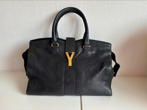Authentieke zwarte handtas van Saint Laurent, Sieraden, Tassen en Uiterlijk, Tassen | Damestassen, Zo goed als nieuw, Handtas