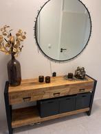 Zgan sidetable, Ophalen, Zo goed als nieuw, 25 tot 50 cm, Rechthoekig