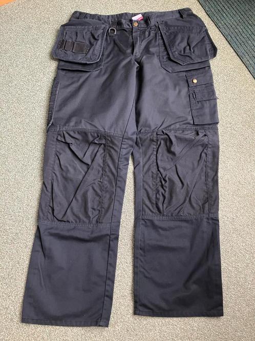 Fristads zwarte werkbroek. Zwart. Maat 56., Tuin en Terras, Werkkleding, Gebruikt, Dames, Heren, Broek, Ophalen of Verzenden