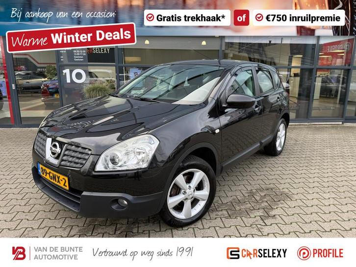 Nissan Qashqai 2.0 Tekna Premium *Trekhaak & Navigatie*, Auto's, Nissan, Bedrijf, Te koop, Qashqai, ABS, Airbags, Airconditioning