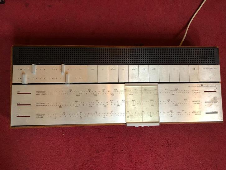 Bang & Olufsen Beomaster 1200 receiver, Audio, Tv en Foto, Stereo-sets, Gebruikt, Bang & Olufsen, Ophalen of Verzenden