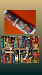 Diamond painting boeken/boekenkast/kat, Ophalen of Verzenden, Nieuw