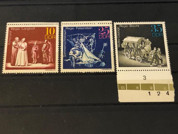 DDR Mi 1850-1852 1973 postfris, Postzegels en Munten, Postzegels | Europa | Duitsland, Postfris, DDR, Verzenden