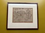 Antieke kaart Groningen, Reinier & Joshua Ottens, 1753, Antiek en Kunst, Kunst | Etsen en Gravures, Ophalen of Verzenden