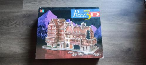 *Te Koop* Puzz 3D / Puzz3D : Bavarian Mansion, Hobby en Vrije tijd, Denksport en Puzzels, Gebruikt, Rubik's of 3D-puzzel, Minder dan 500 stukjes