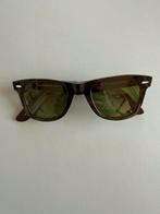 Ray Ban Wayfarer, Sieraden, Tassen en Uiterlijk, Zonnebrillen en Brillen | Heren, Zonnebril, Bruin, Nieuw, Ophalen of Verzenden