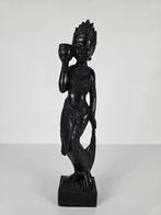 Tribaal vrouwenbeeld, hout, Bali, Indonesië, midden 20e eeuw, Antiek en Kunst, Ophalen of Verzenden