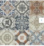 Portugese tegels multicolor 20x20 cm ca. 1,8 m2, Doe-het-zelf en Verbouw, Tegels, Ophalen, Keramiek, Nieuw, 20 tot 40 cm