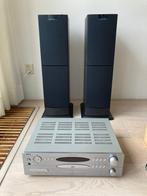 KEF speakers Q30 125W + NAD versterker, Audio, Tv en Foto, Luidsprekers, Gebruikt, 120 watt of meer, Front, Rear of Stereo speakers