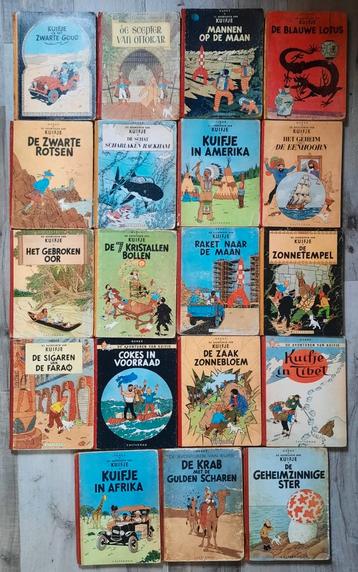 kuifje HC 1e reeks 1946-1960 19 complete albums beschikbaar voor biedingen