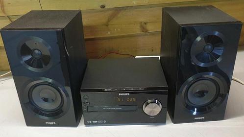 Philips stereo set btm-2560 + bluetooth, Audio, Tv en Foto, Stereo-sets, Gebruikt, Cd-speler, Tuner of Radio, Speakers, Philips