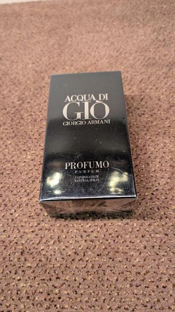 Giorgio Armini Acqua Di Gio 125 ml parfum beschikbaar voor biedingen