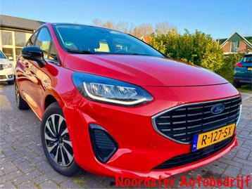 Ford Fiesta automaat 1.0 Ecoboost Hybrid 125pk 2022 Rood beschikbaar voor biedingen