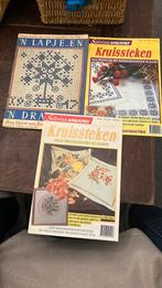 3 x borduurboekjes, Ophalen of Verzenden, Patroon