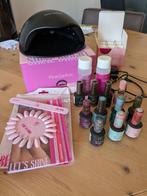 Pink Gellak complete set, Overige kleuren, Ophalen of Verzenden, Zo goed als nieuw, Handen en Nagels