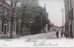Sliedrecht (Z.H.) Straatgezicht met Volk, gelopen 1906, Verzenden, Voor 1920, Gelopen, Zuid-Holland