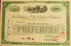Aandeel Baltimore Ohio Railroad Company 100 shares 1959, Postzegels en Munten, Aandelen en Waardepapieren, Verzenden, 1950 tot 1970