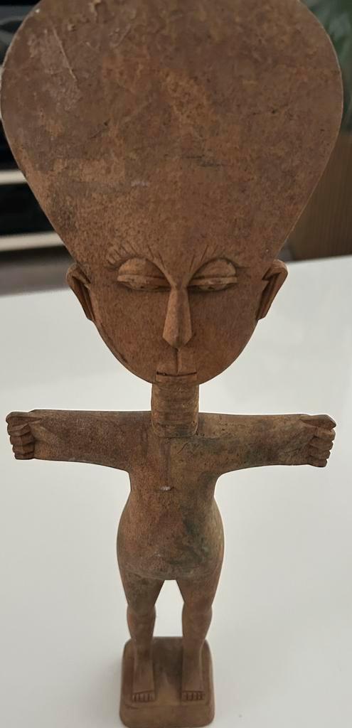 AFRIKAANSE HANDGESNEDEN ASHANTI VRUCHTBAARHEIDSPOP, Antiek en Kunst, Kunst | Beelden en Houtsnijwerken, Ophalen of Verzenden