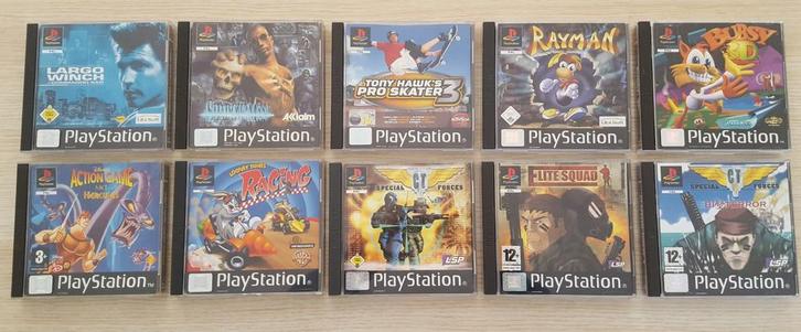 PS1 games, Spelcomputers en Games, Games | Sony PlayStation 1, Zo goed als nieuw, Avontuur en Actie, 1 speler, Vanaf 3 jaar, Eén computer
