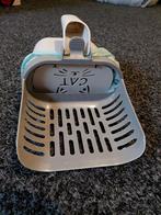 Poepschep voor kattenbak inclusief rolletje plastic zakjes., Dieren en Toebehoren, Ophalen