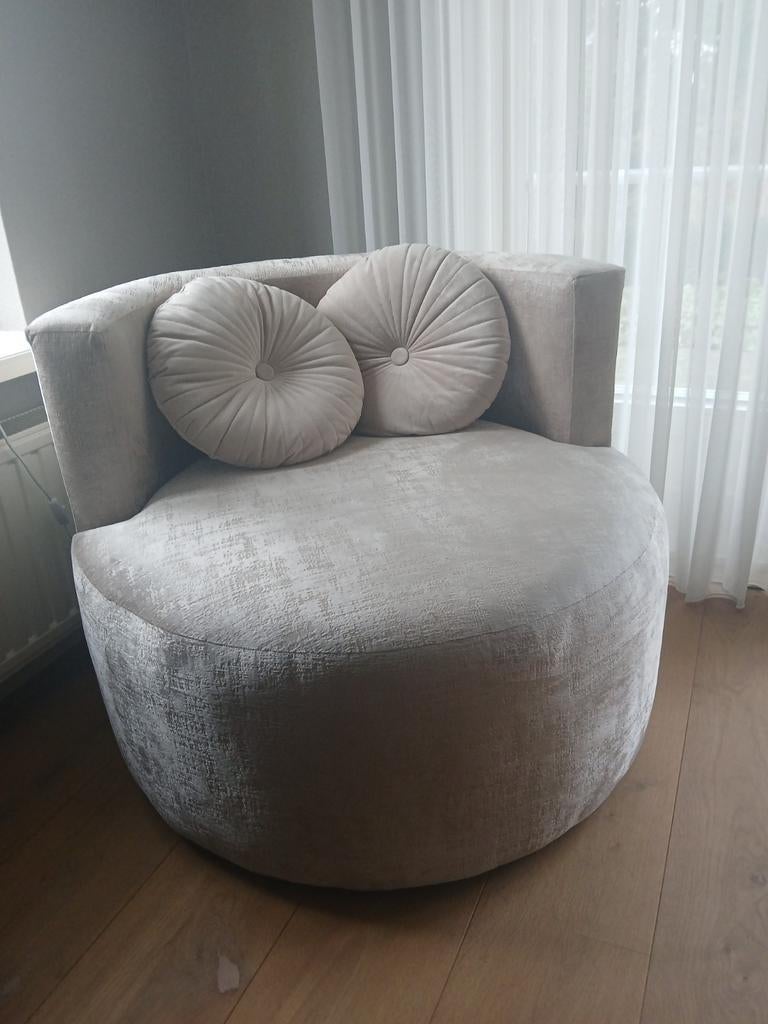 Lounge Fauteuil, Ophalen, Zo goed als nieuw, 75 tot 100 cm, 50 tot 75 cm