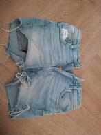 Denim Shorts met Sterren, Ophalen, Gedragen, Blauw, Kort