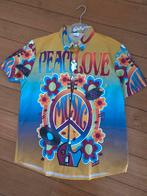 Peace blouse flower power heren nieuw maat M, Ophalen of Verzenden, Nieuw, Carnaval