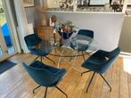 Glaze tafel 120cm 76cm hoog, 100 tot 150 cm, Design, Rond, Ophalen of Verzenden