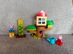 Duplo peppa big tuin en boomhut - 10431, Kinderen en Baby's, Speelgoed | Duplo en Lego, Ophalen of Verzenden, Zo goed als nieuw
