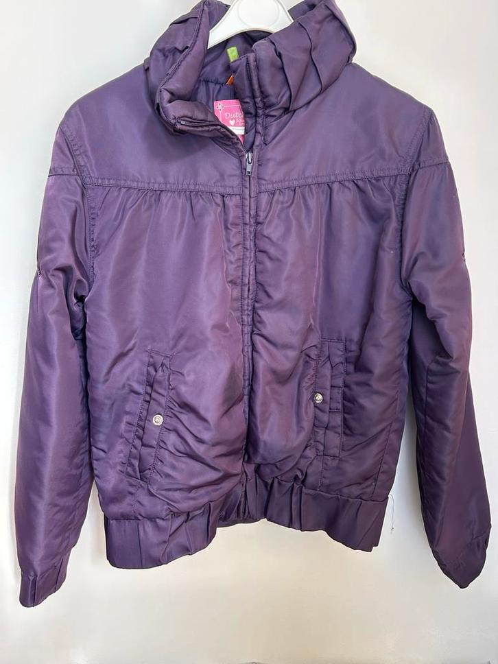 HEMA Dutch Rose winterjas mt 158-164, Kinderen en Baby's, Kinderkleding | Maat 170, Gebruikt, Meisje, Jas, Ophalen of Verzenden