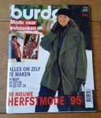 Burda Herfst 1995 mode voor volslanken maat 44 t/m 60 XL, Hobby en Vrije tijd, Kledingpatronen, Verzenden, Zo goed als nieuw, Vrouw