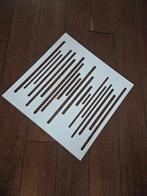 Acoustic wave panels 60 x 60 wit, Ophalen, Zo goed als nieuw