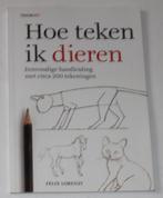 Hoe teken ik dieren - Lorenzi - 118741, Boeken, Hobby en Vrije tijd, Ophalen of Verzenden, Zo goed als nieuw, Tekenen en Schilderen