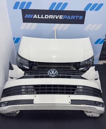 Complete voorkop VW Volkswagen Transporter T6 wit LB9A front beschikbaar voor biedingen