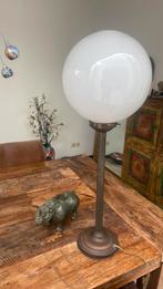 Vintage Bauhaus/Art Deco Opaline Lamp, ca. 1940-50, Antiek en Kunst, Antiek | Lampen, Ophalen