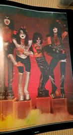 Kiss vintage poster posters zeldzaam, Ophalen of Verzenden, Zo goed als nieuw, Poster, Artwork of Schilderij