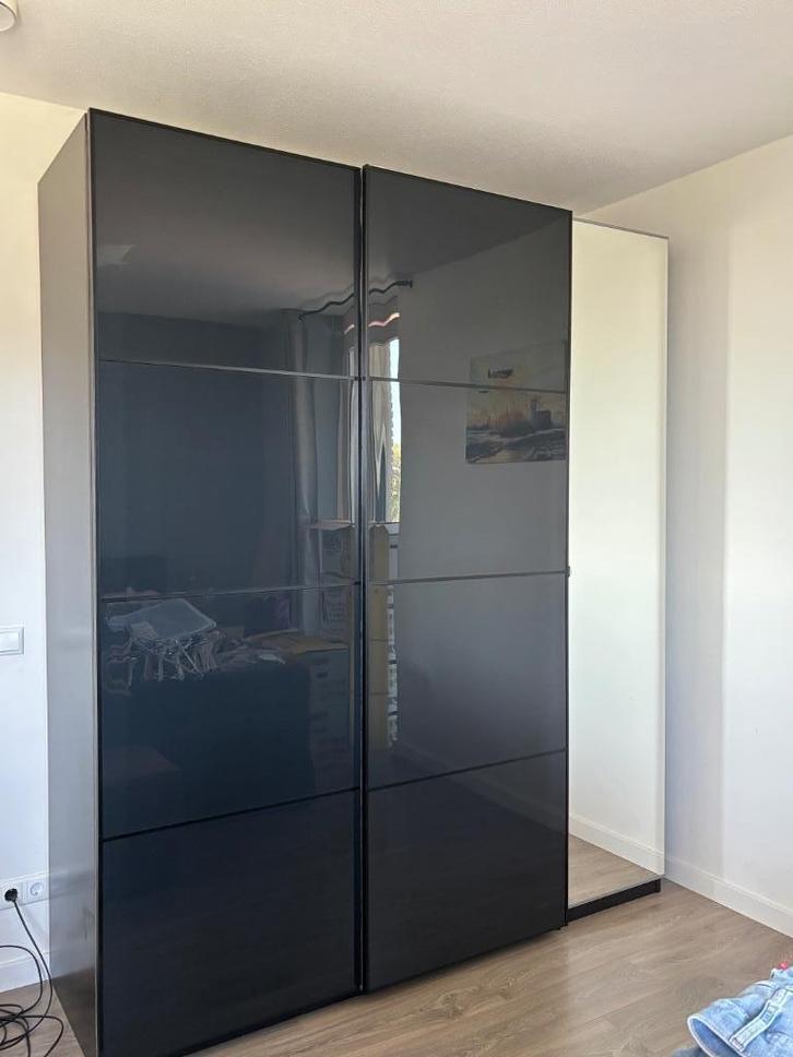 Ikea Pax kledingkast, Huis en Inrichting, Kasten | Kledingkasten, Gebruikt, 200 cm of meer, 200 cm of meer, 50 tot 75 cm, Met deur(en)