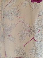 Traditionele Japanse Kimono white parple ume, Ophalen of Verzenden