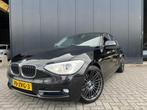 BMW 1-serie 116i 2013 OrgNl/Leder/Navi/18'Lmv/Nap, 1-Serie, Gebruikt, 4 cilinders, Zwart