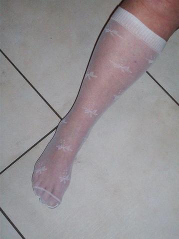 knie panty's wit  beschikbaar voor biedingen
