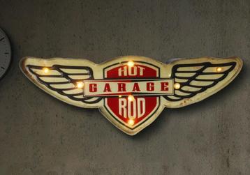 Hot Rod Garage Led Lamp Neon Lampje Licht Auto Man Cave beschikbaar voor biedingen