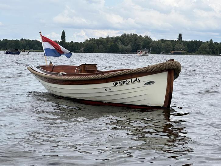Spiegelsloep ' Kapiteinssloep ' (bj 2014), Watersport en Boten, Sloepen, Gebruikt, 10 tot 30 pk, 3 tot 6 meter, Diesel, Hout