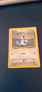 Dratini Pokémonkaart - Base Set, Hobby en Vrije tijd, Verzamelkaartspellen | Pokémon, Ophalen of Verzenden, Gebruikt, Losse kaart