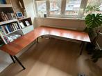 IKEA Galant hoekbureau 200x220, Ophalen, In hoogte verstelbaar, Gebruikt, Bureau