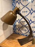 Vintage Bauhaus Bureaulamp, Huis en Inrichting, Lampen | Tafellampen, Ophalen of Verzenden, Gebruikt, Metaal