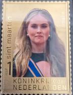 Nederland- 2024 - Gouden Postzegel Amalia 21 Jaar Sint Maart, Postzegels en Munten, Postzegels | Nederland, Ophalen of Verzenden