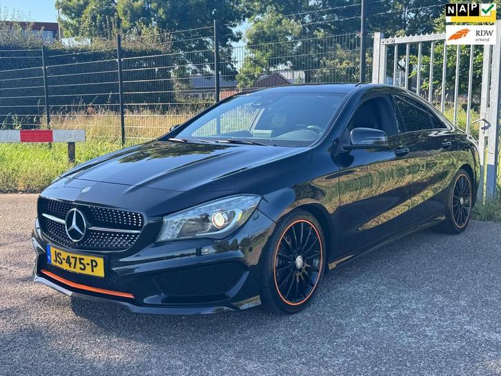 Mercedes-Benz CLA-klasse 200d OrangeArt Facelift AMG night p, Auto's, Mercedes-Benz, Bedrijf, Te koop, CLA, ABS, Airbags, Airconditioning